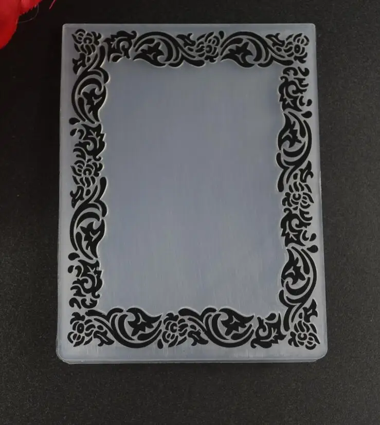 Рамка пластиковая папка для тиснения изготовления карт стационарные бумажные