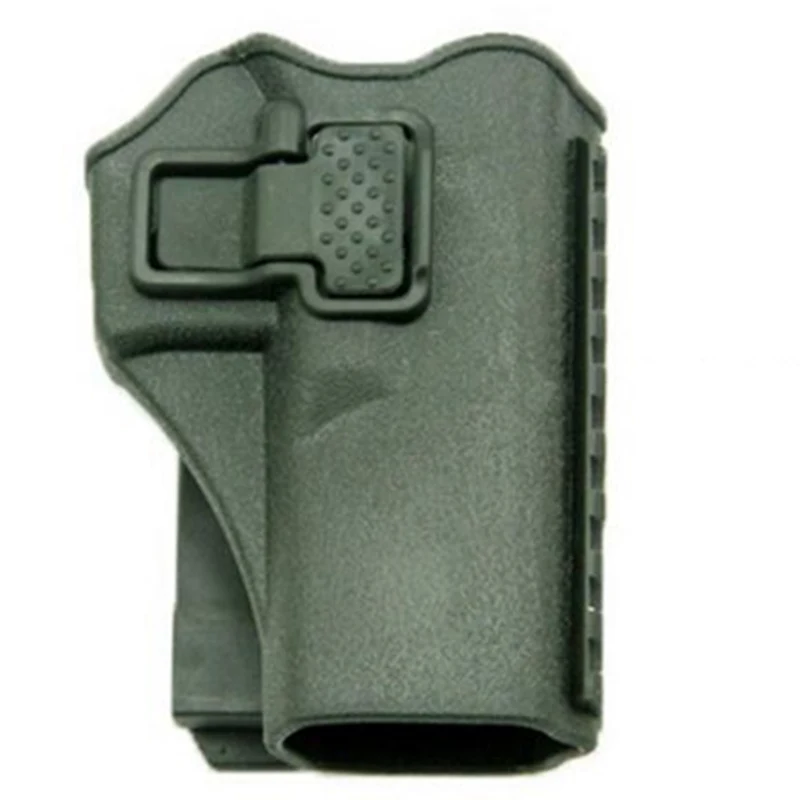 Кобура Glock 17 19 22 23 31 32 черная с Рельсом 20 мм Военная Тактическая легсветильник