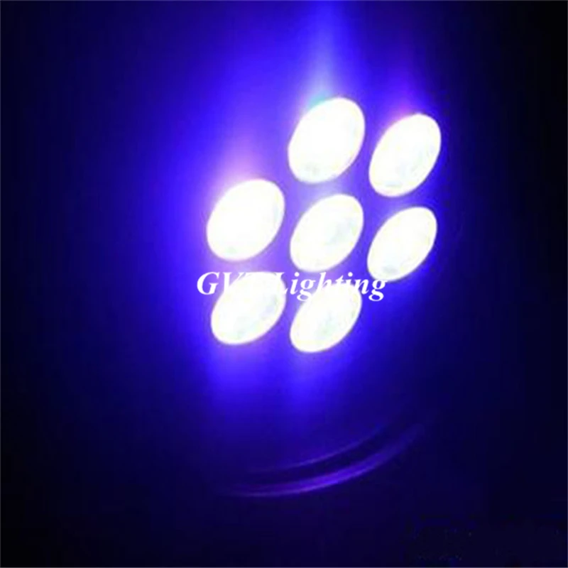 Moving мыть голову 7x12 Вт мини Музыка Sound для рождественской вечеринки lumiere лазерное шоу диско-Dj Свет этапа DMX 7*12 Вт RGBW свет лампы