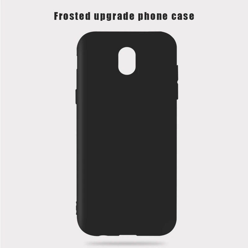 Черный ТПУ чехол для телефона Samsung Galaxy S9 S8 S7 S6 Plus Edge A8 J2 Pro 2018 A3 A5 A7 J3 J5 J7 2016 2017 мягкий