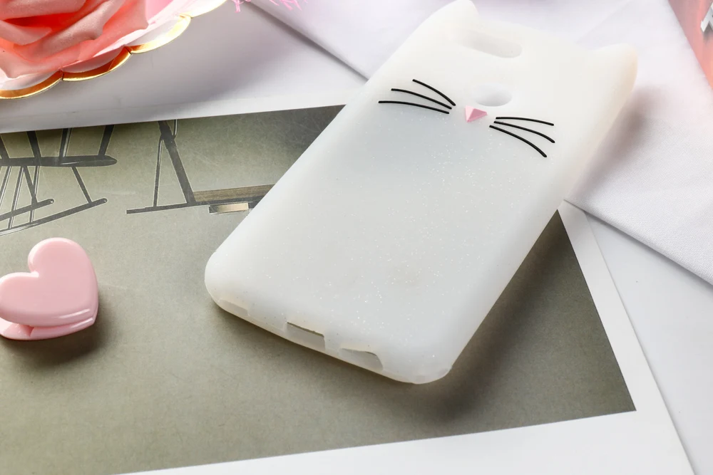 Чехол для huawei Honor Y6 Y3 Y5 Y7 Y9 Prime с милыми кошачьими ушками, для чехол s для huawei Honor 7X6X8X10 6C 5C 9 8 чехол s