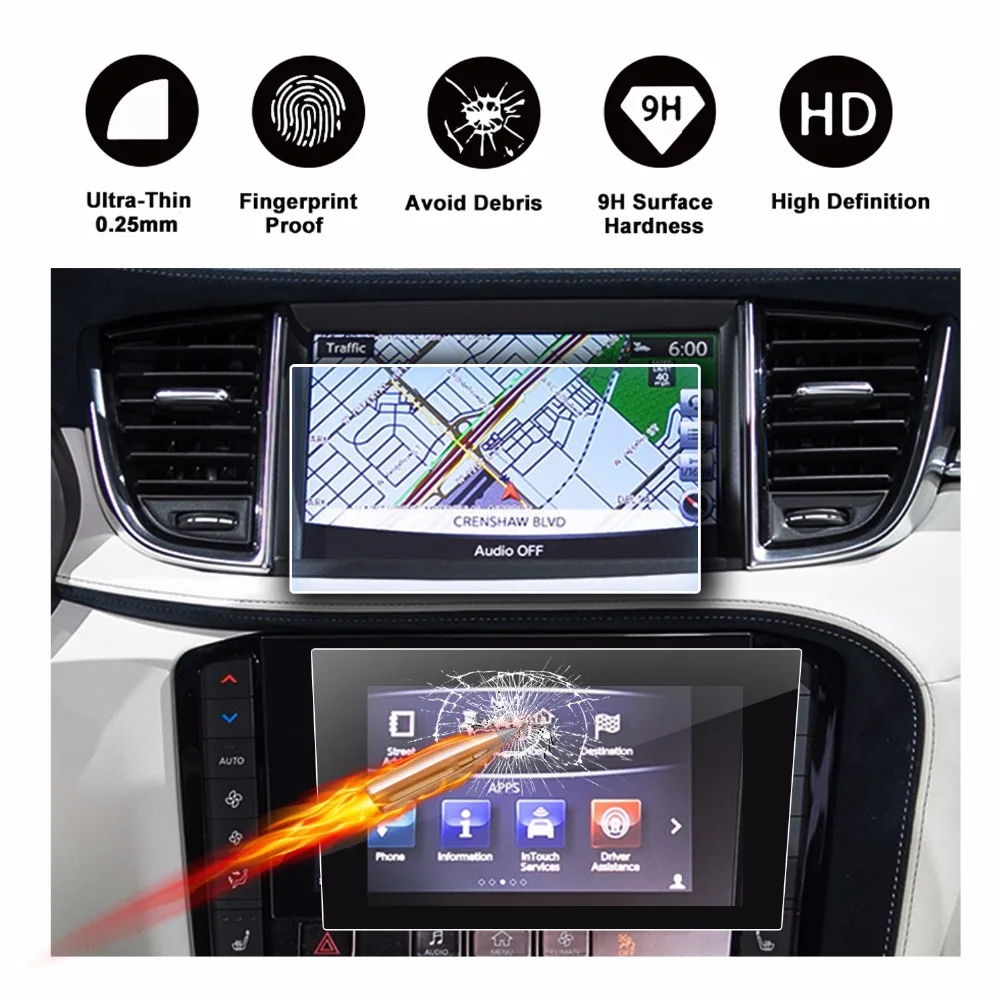 Защитная пленка RUIYA для автомобиля Q50 Q60 2015 2019/QX50 SUV 2019 2020 наклейки на интерьер