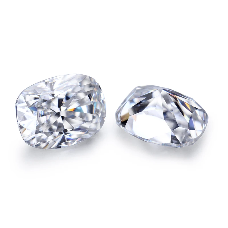Очень Белая Подушка для льда 9*7 мм moissanite супер белый EF Тест Положительный