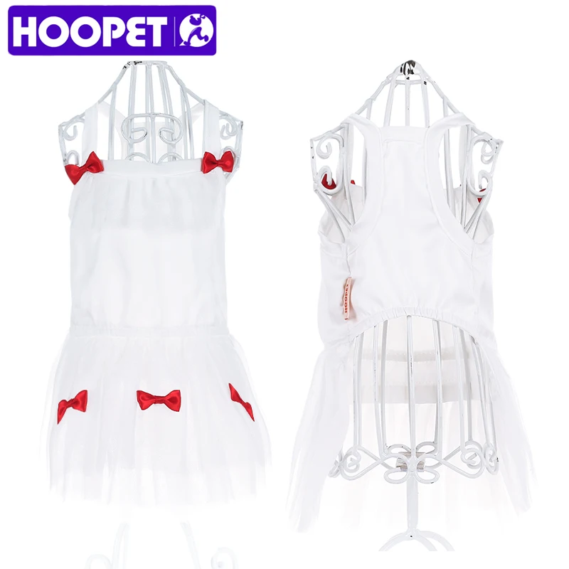 HOOPET Pet Cat кружевные костюмы свадебное тонкое летнее платье принцессы Тедди Одежда