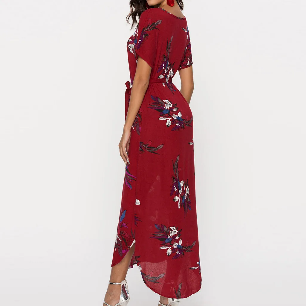 Женское длинное платье со шнуровкой zomerjurk dames летнее сексуальное с коротким