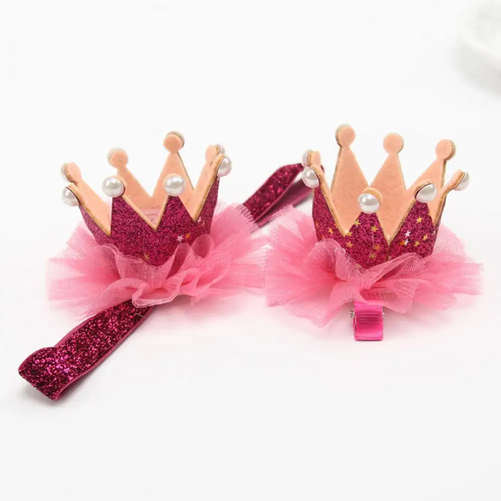 1 шт. милая эластичная повязка на голову с кружевом и жемчугом для девочек