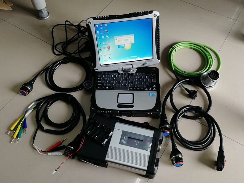 MB Star C5 Sd C5 автоматический диагностический сканер с HDD V12. программное обеспечение для SD C5 с используемым CF19 4G для OBD MB star диагностические инструменты