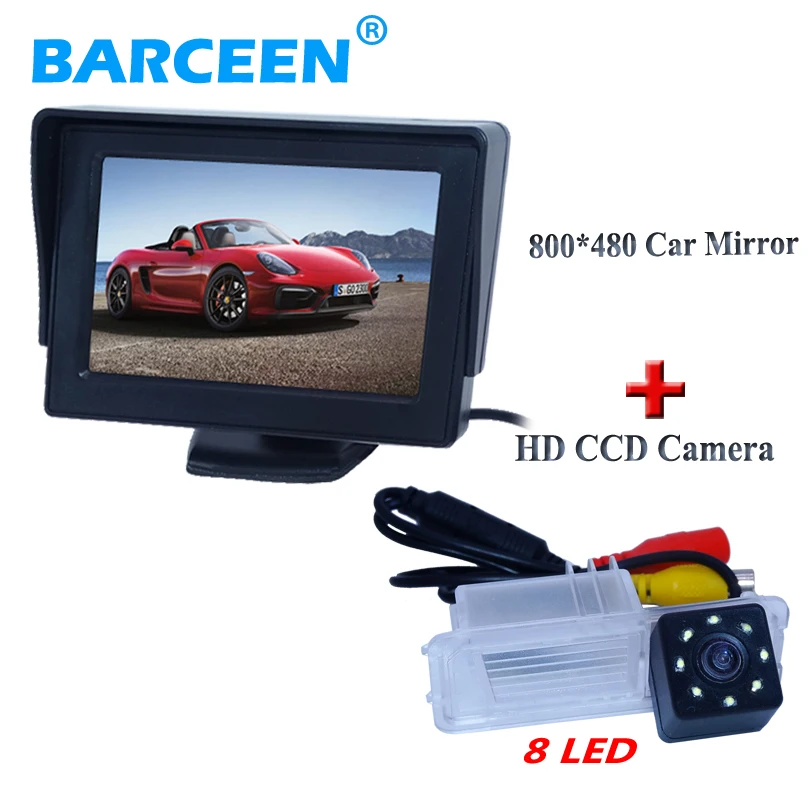 8 светодиодов бесплатная доставка автомобильная парковочная камера