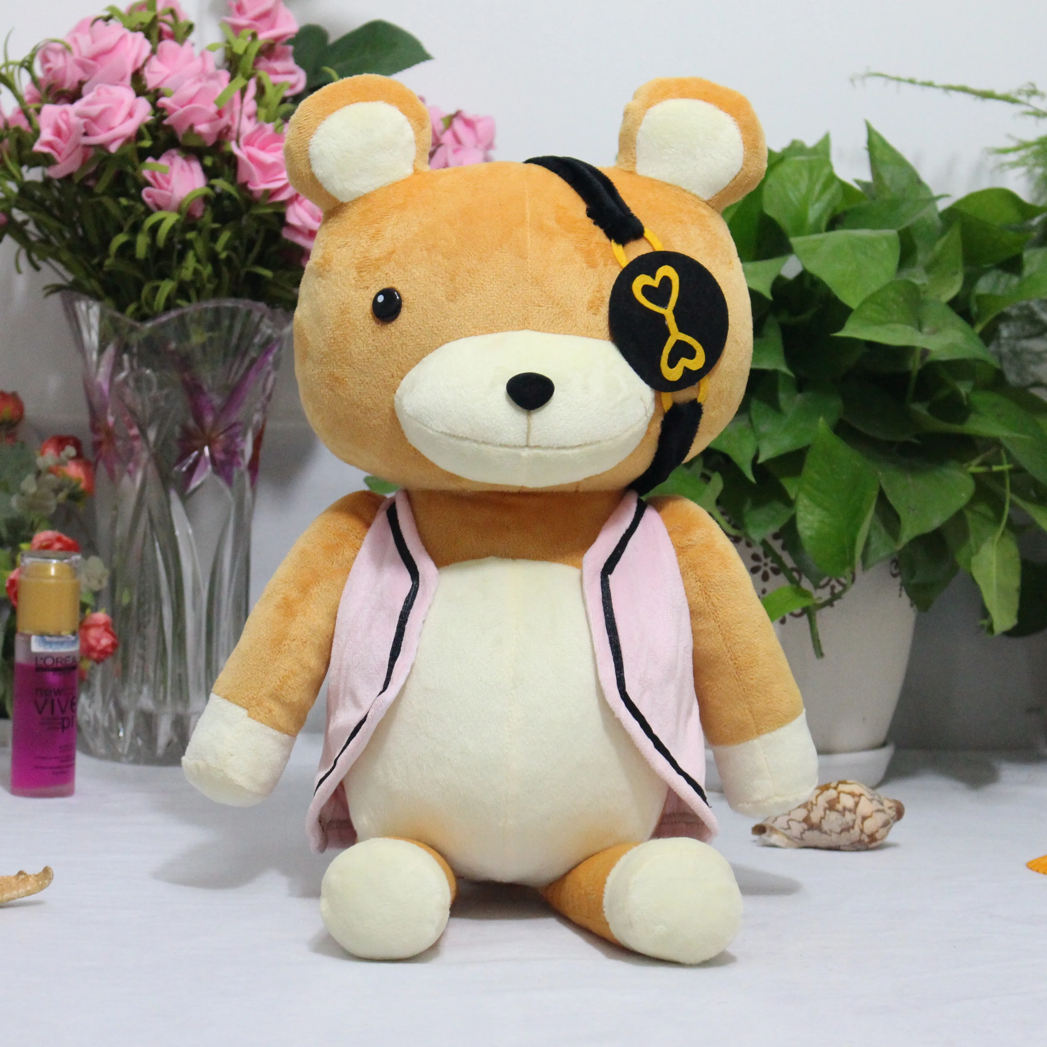 54 см DIABOLIK LOVERS Kanato Sakamaki медведь Plushie 100% изготовленные вручную набитые плюшевые