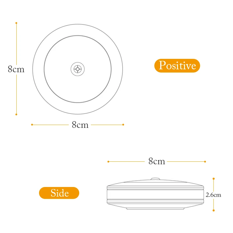 Инфракрасный PIR датчик движения 6LED Ночной свет беспроводной умный детектор тела