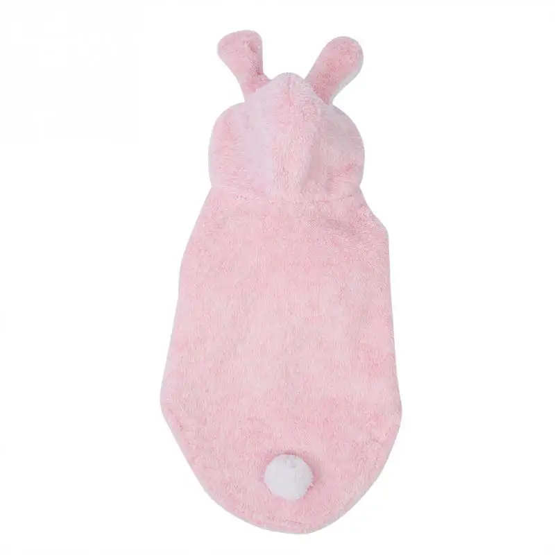 Warm Pet Dogs Clothes with Cute Rabbit Ear Winter and Autumn Puppy Cloth for Dog Supplies |