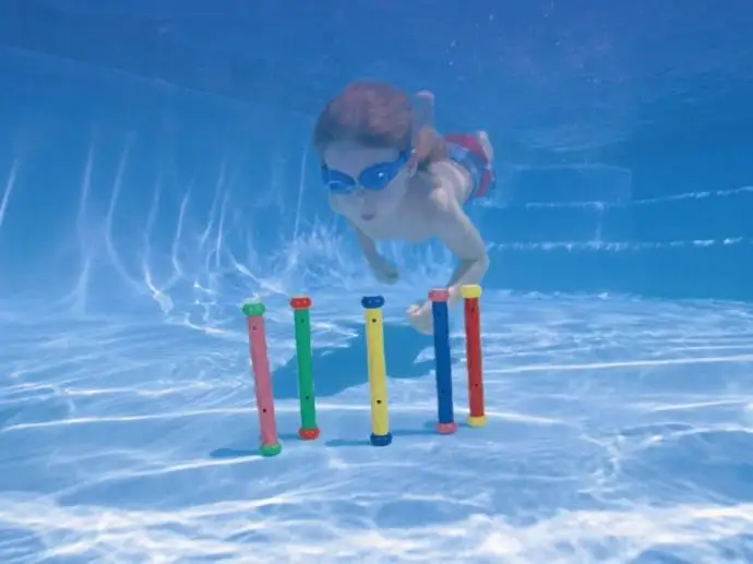 Intex бассейн забавная игрушка погружения Дайвинг палочки Комплект летние дети