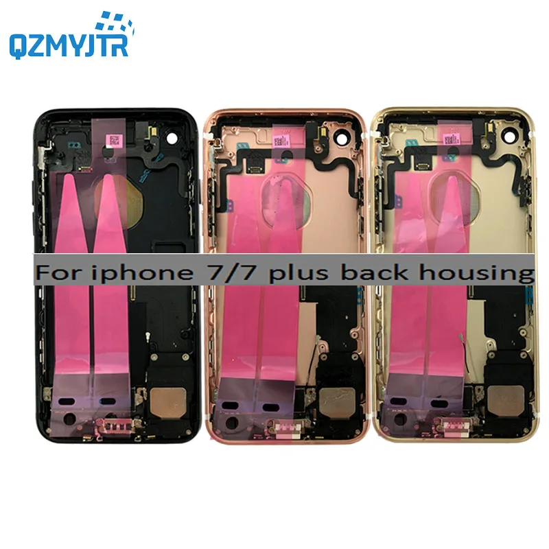 5," для Apple iPhone 7 Plus крышка батареи задняя дверь задняя промежуточный Корпус Шасси Полный Корпус в сборе с гибким кабелем