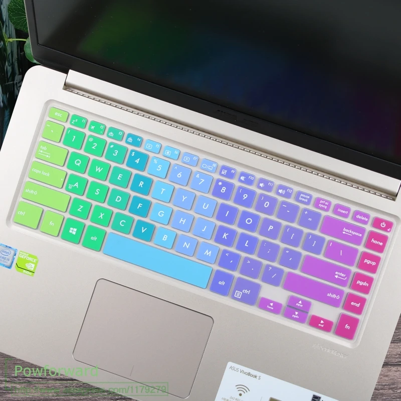 Защитный чехол для клавиатуры ноутбука ASUS ZenBook UX530UX UX530UQ UX530U UX530 S510UR X510UN 15 6