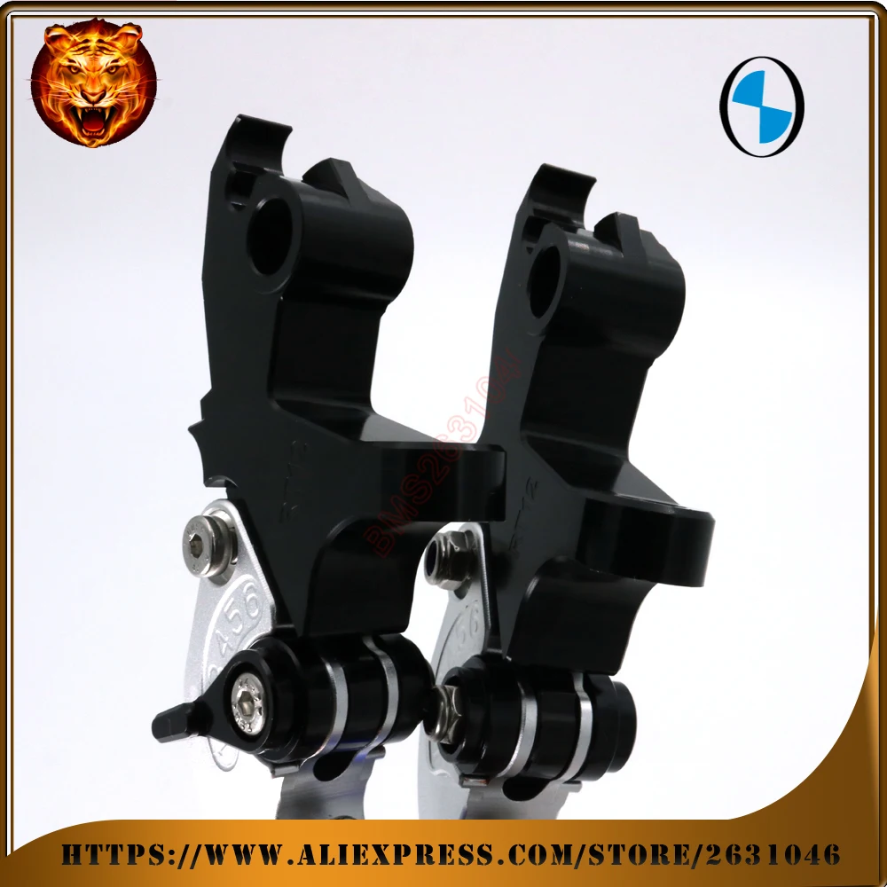 

For BMW K1200GT K1200LT R1200RT ADVENTURE R1150R BLUE BLACK Motorcycle Adjustable Folding Extendable Brake Clutch Lever