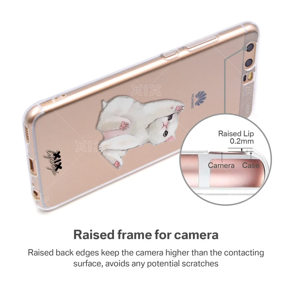 Чехол для Huawei P10 Lite чехол кошек P9 2017 P8 P20 Pro Plus P Smart Honor 6A 6X 7X 8 9 Mate 10 |