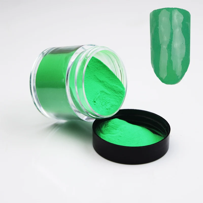 green acrilico Акриловый порошок для ногтей 30 г FORPRETTY Acrilico Liquid acryl Poeder Gel Para U As Polvo color Po Coupe Capsule Ongle - Цвет: green acrilico