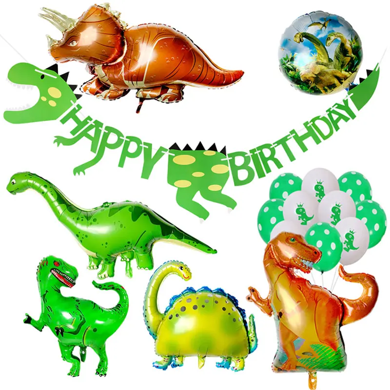 

Dinosaur Party Balloons Dinosaur Paper Garland for Kids Boy Birthday Party Decoration Jungle Party Safari Party Animal Balloon