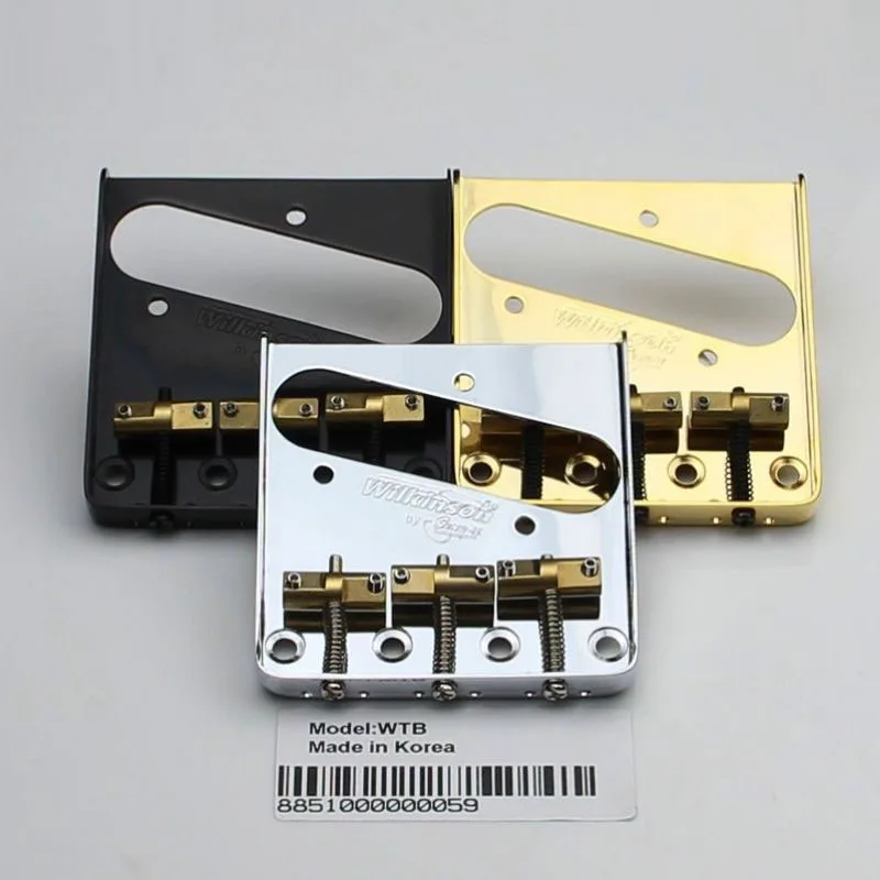

NEW Wilkinson WTB Ashtray Bridge for TL guitars with Brass Saddle