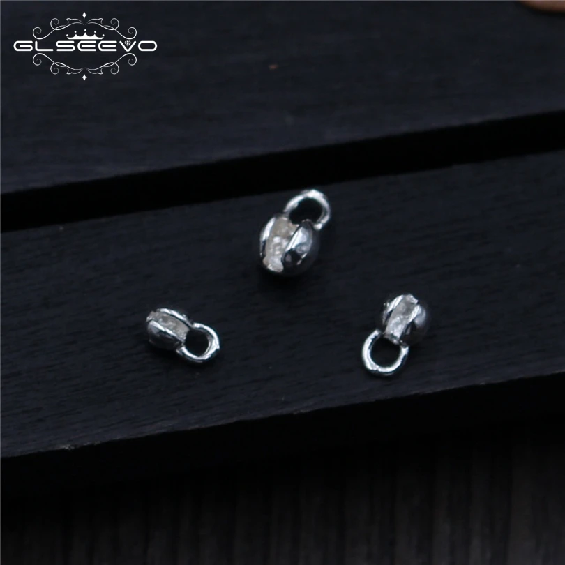20 штук 925 пробы Dilver аксессуары DIY Цепочки и ожерелья браслетная Застежка чистый