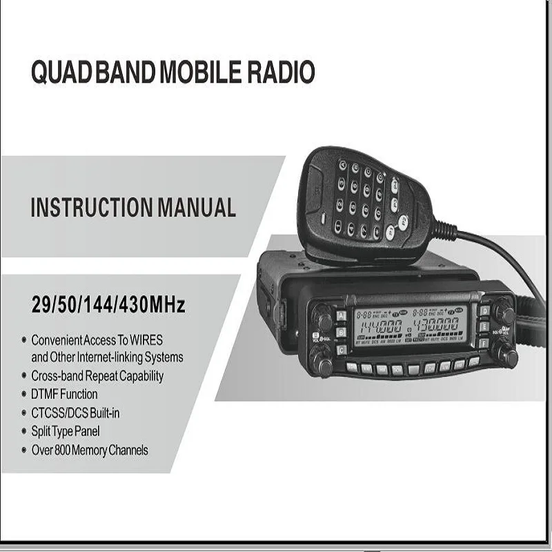 HYS Черный Quad Band HF/vhf/uhf воздуха группа Moible трансивер автомобиль Радио tc 9900|vehicle radio|air