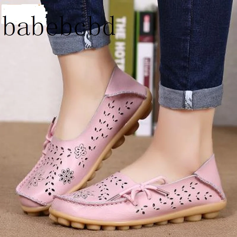 

Women Flats Shoe Fashion Casual Lace-up Soft Loafers Spring Autumn ladies shoes