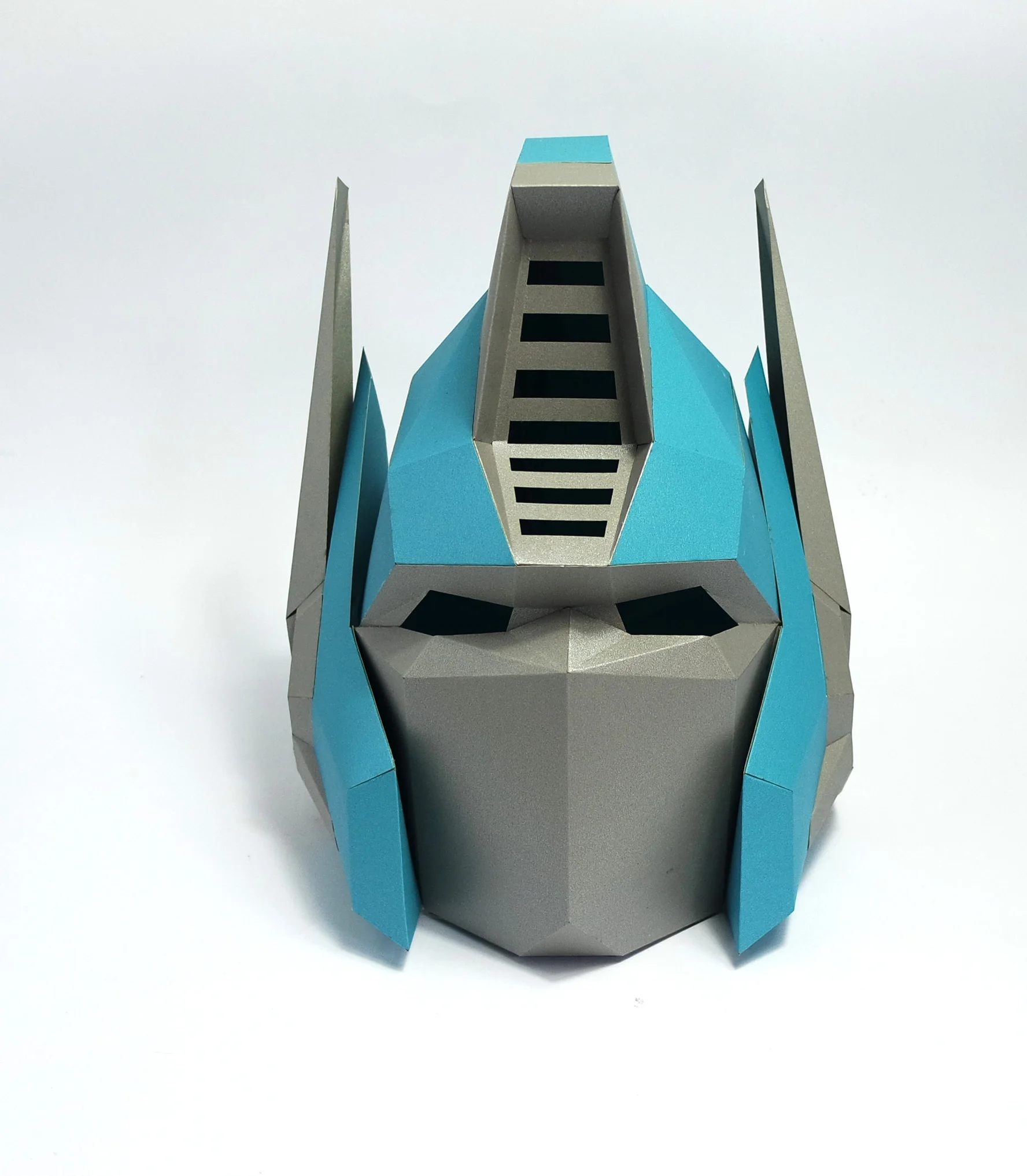 Бумажная маска 3d Оптимус Прайм костюм Косплей DIY Бумага Ремесло Маска модели Рождество Хэллоуин выпускной вечер вечерние подарки