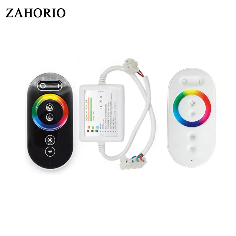 DC12V 24V 18A RGB RF беспроводной пульт дистанционного управления сенсорной панелью
