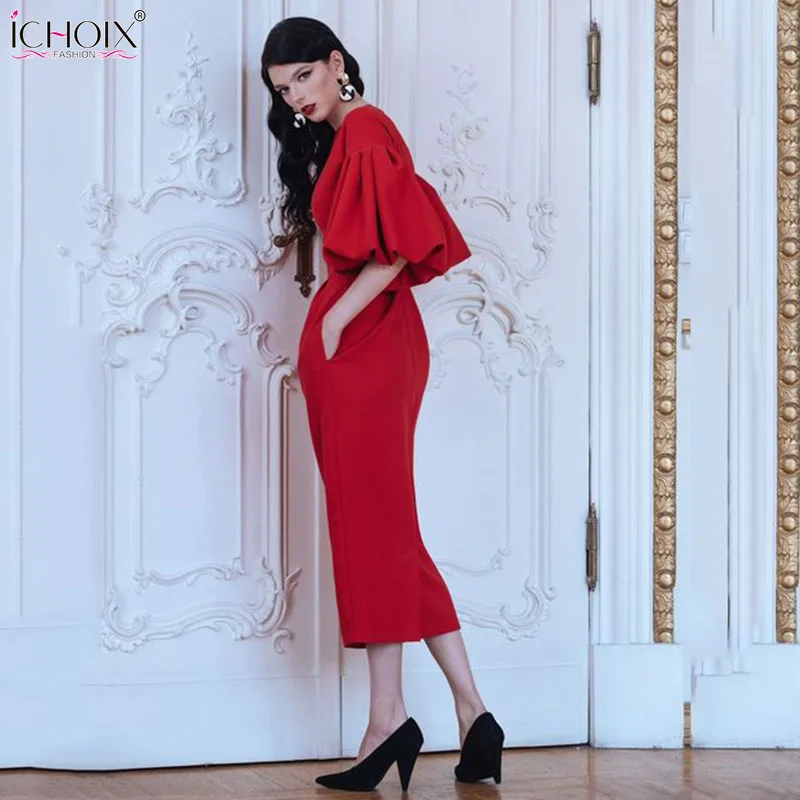 2019 осень длинное платье женщины пуховкой женский элегантный вечернее макси