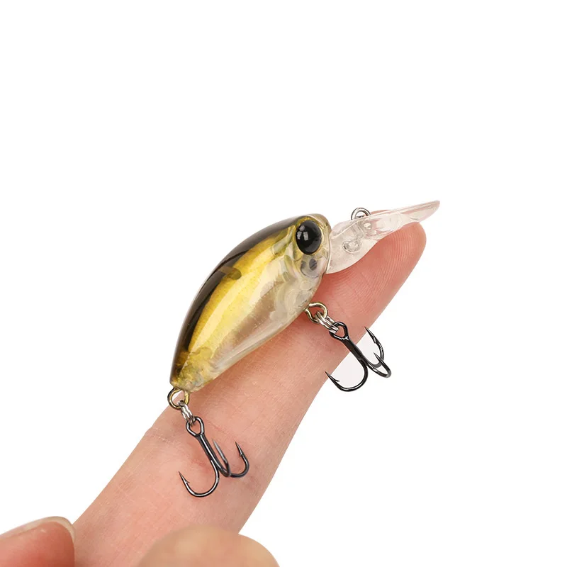 

Tsurinoya Newest Crank Fishing Lures 32mm 2.7g with Treble Hooks Popular Hard Baits Pesca 12 Colors for Selection