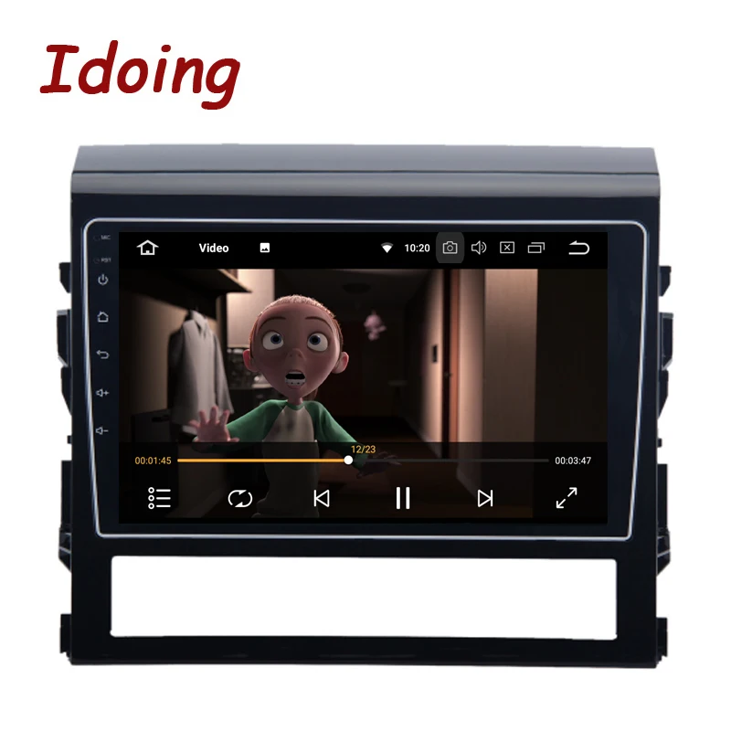 Idoing 2Din10. 2 &quot8 ядерный автомобильный gps-плеер для Toyota Land Cruiser 4 Гб + 32 ГБ Android8.0/7 1
