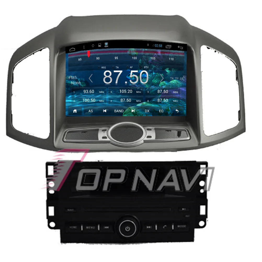 Автомобильный GPS навигатор Topnavi 8 &quot четырехъядерный Android 6 0 для Chevrolet Captiva 2011 2012 2013