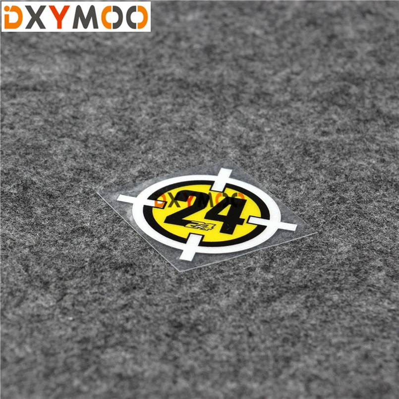 Светоотражающие наклейки на Мотогонки Cross Target 24 автомобиль Toni Elias 2 шт.|stickers cross|car