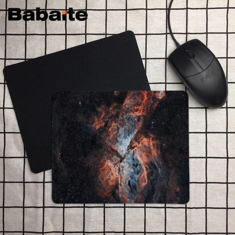 Babaite персонализированные крутые модные коврики для мыши Nebula игровые размер 180x220x2