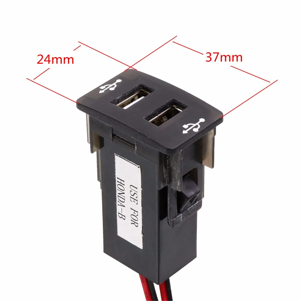 2.1A 1.2A 2xusb Интерфейс Дистанционное управление разъем смартфон/GPS автомобиля