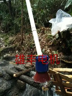 Полностью медная проволока 3000 Вт однофазный гидроэлектрический генератор с