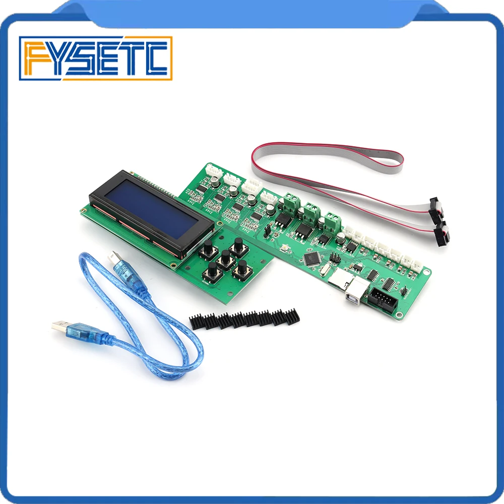 2004LCD + Melzi 2 0 1284P 3D печатная плата с микросхемами ATMEGA1284P аксессуары для Tronxy 3d принтер