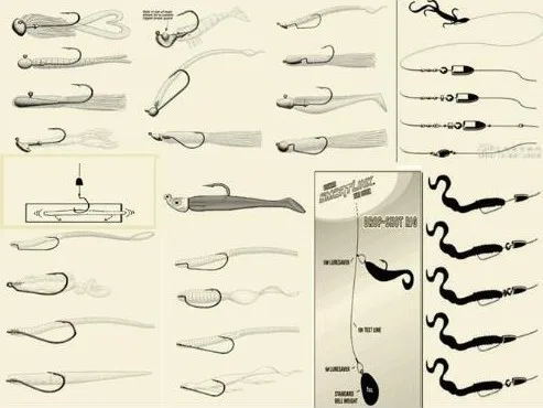 Японская серия рыболовные приманки с Т образным хвостом Мягкая приманка для
