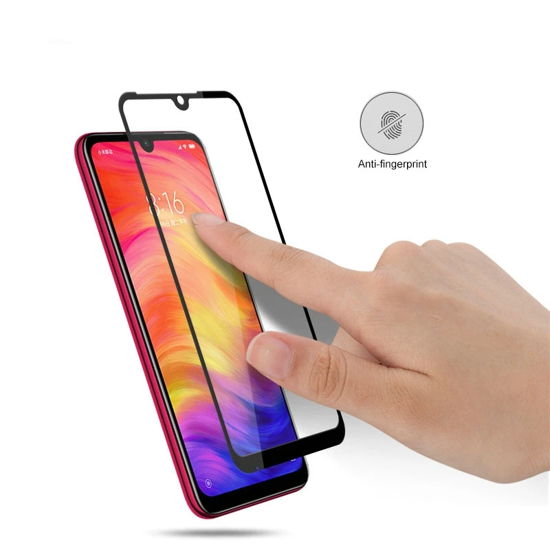 Защитное стекло закаленное 9H для Xiaomi Redmi 7 Note Pro 6 3 ГБ 4 Гб 32 64 | Мобильные телефоны и