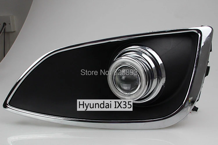 2x светодиодный дневные ходовые огни DRL Объектив проектора Противотуманные фары +