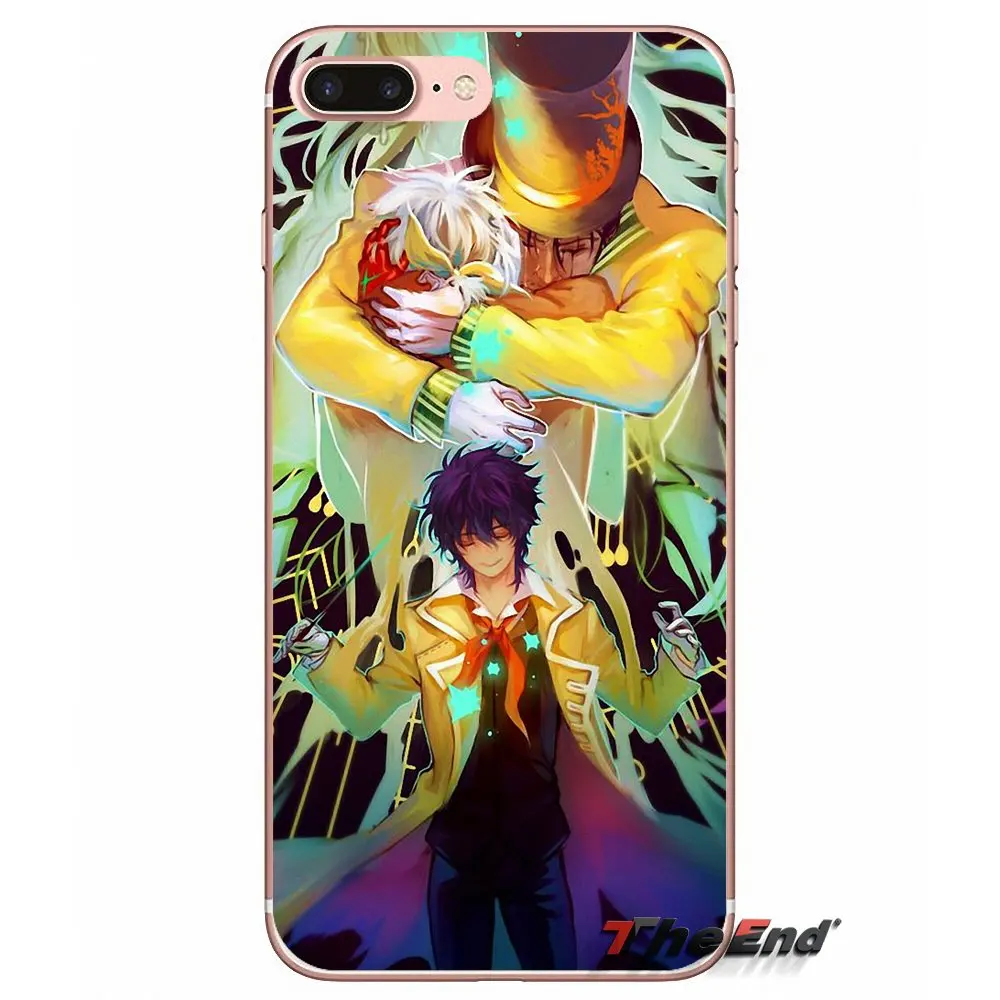 Мягкий чехол для iPhone X 4 4S 5 5S 5C SE 6 6S 7 8 Plus Samsung Galaxy J1 J3 J5 J7 A3 A5 2016 2017 D. Gray-man Anime Hugging Japan |