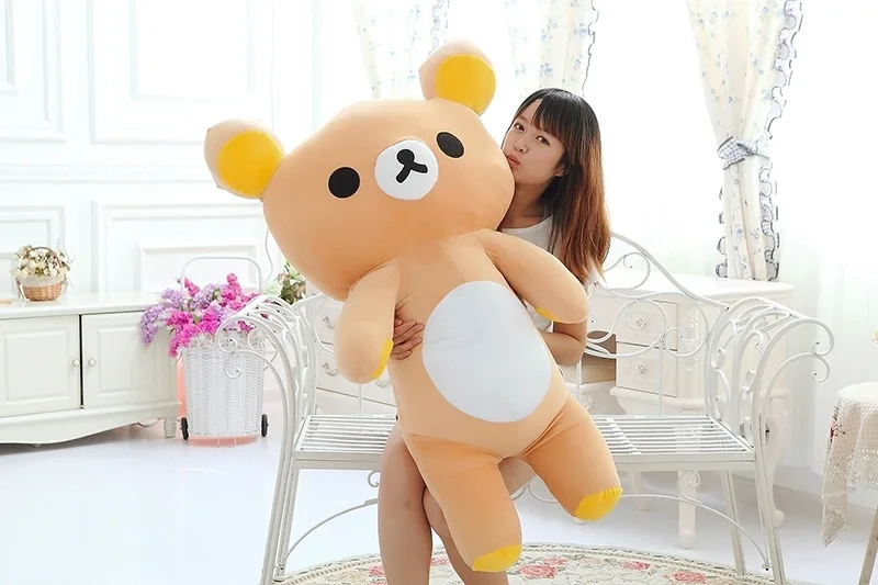 Мягкая игрушка Огромный расслабляющий Медведь Rilakkuma плюшевый игрушечный