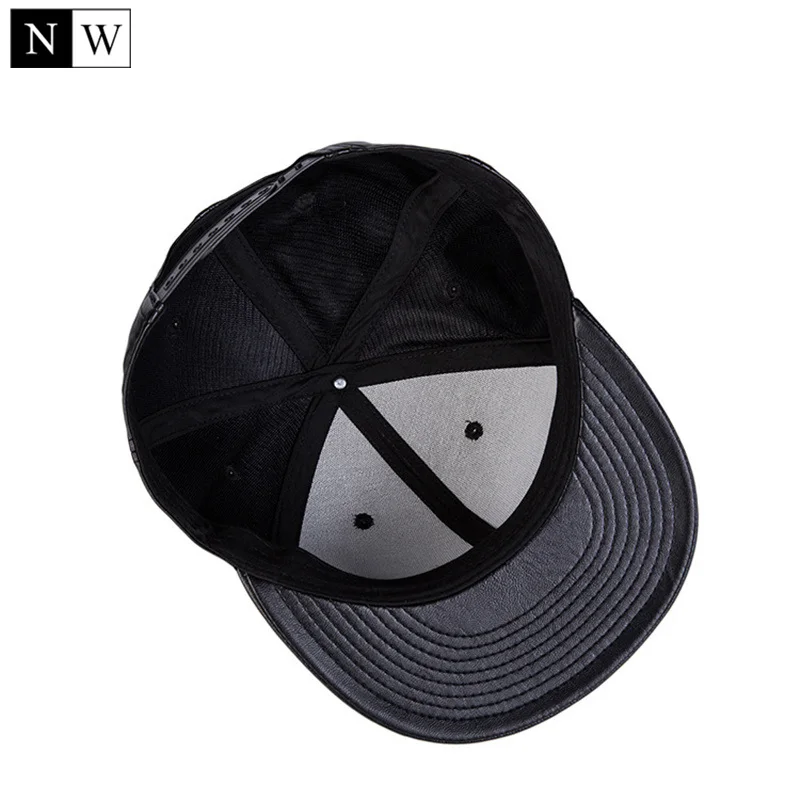 Высококачественная однотонная брендовая Черная кепка Snapback Кепка из