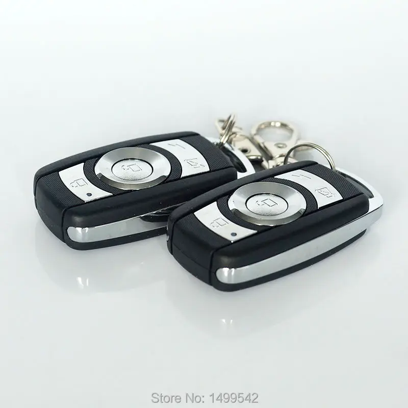 

2016 new update! Universal car alarm system with 2pcs remote control central door locking keyless entry remote anti-lost alarm