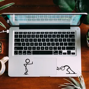 Забавный Стик для ноутбука, мужской стикер для ноутбука Macbook Air 11, 13, Pro, 16, Retina, 12, 15 дюймов, для Mac Book, сенсорная панель
