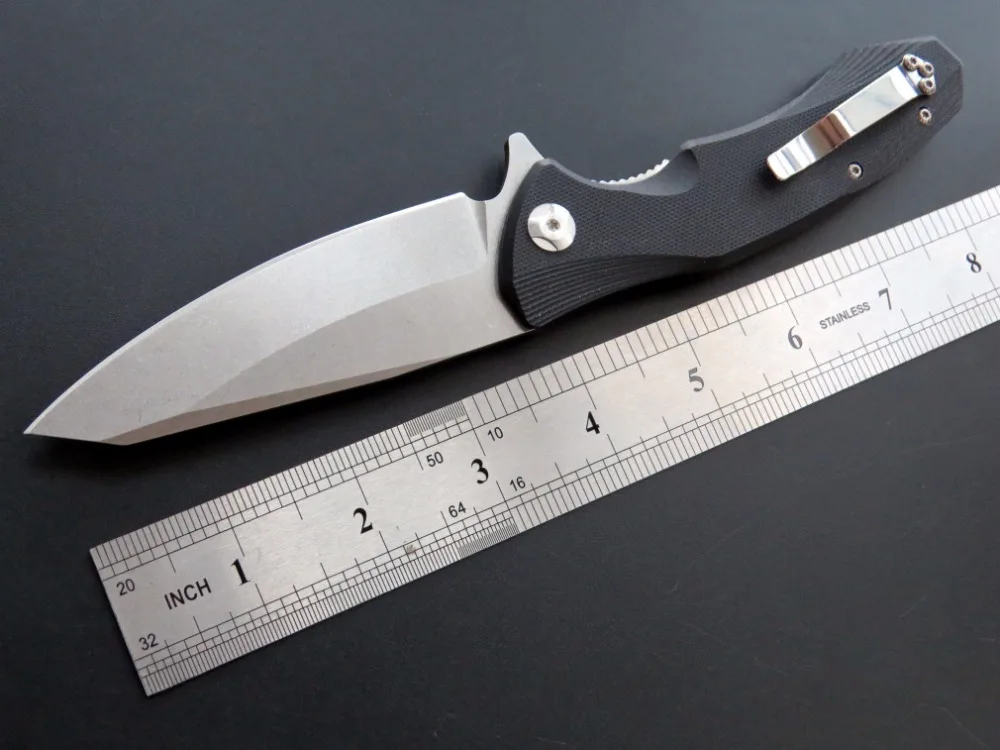 Новые продажи EF228 карманный складной нож D2 стальное лезвие G10 ручка охотничьи