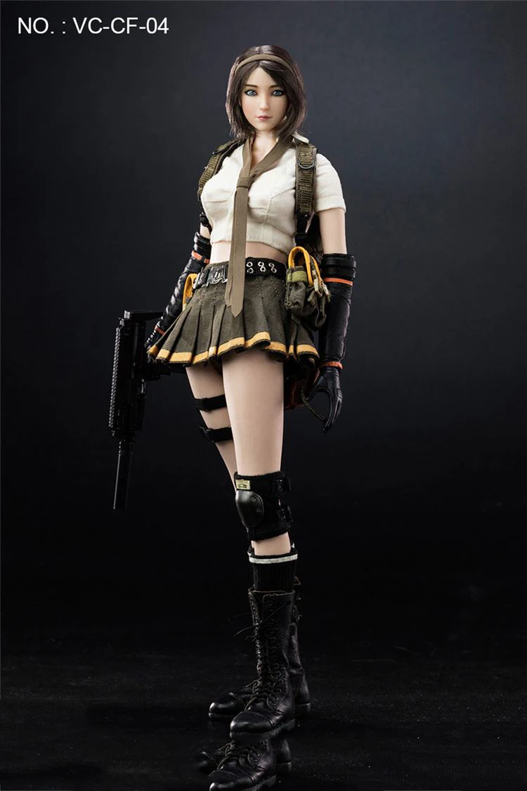 Коллекционная VC-CF-04 1/6 масштаб Cross Fire Double Agent ZERO Figure Коллекция Полный Набор Модель игрушка кукла для фанатов подарки