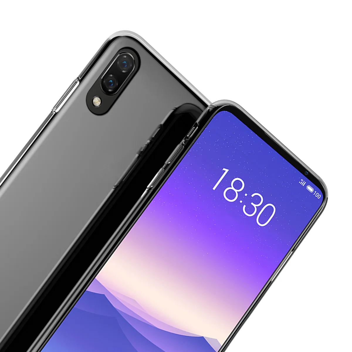 For Meizu 16s Case Transparent Soft Silicone Ultra Slim Fit TPU Phone C9 Pro X8 Clear Shockproof |