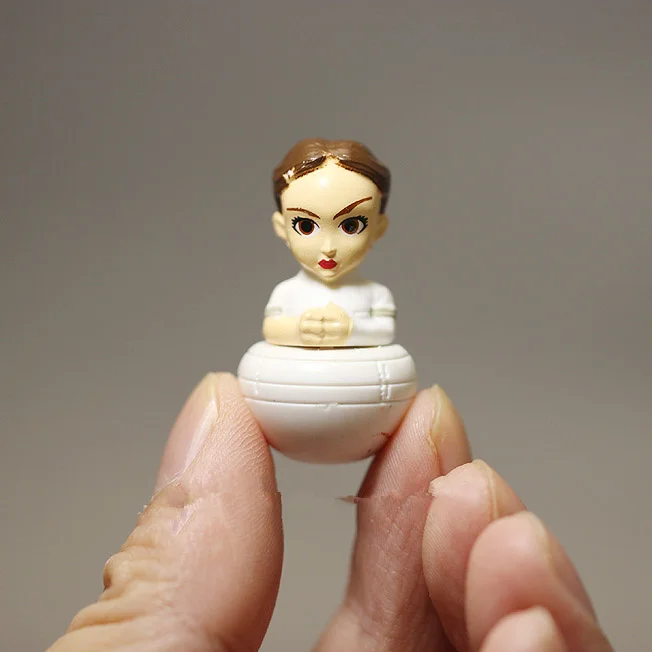 60 шт. 3 5 см Звездные войны Leia Фигурки игрушки звездные модель Коллекционные