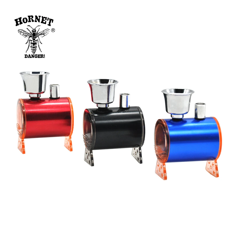 HORNET курительная трубка Творческий Алюминий и акрил кальянокурения